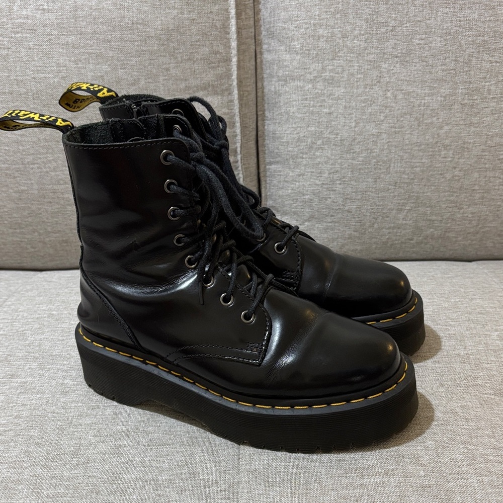 Dr. Martens platform boots